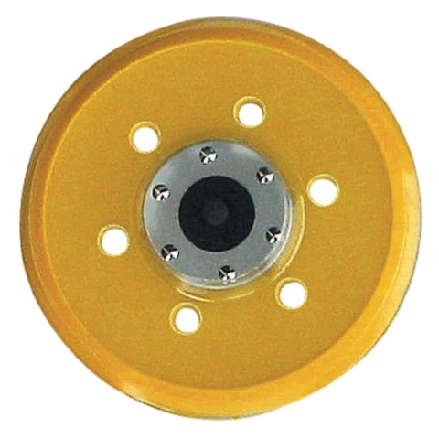 SP AIR - SANDING PAD 6'' HOOK LOOP DUSTLESS 6 HOLE 
